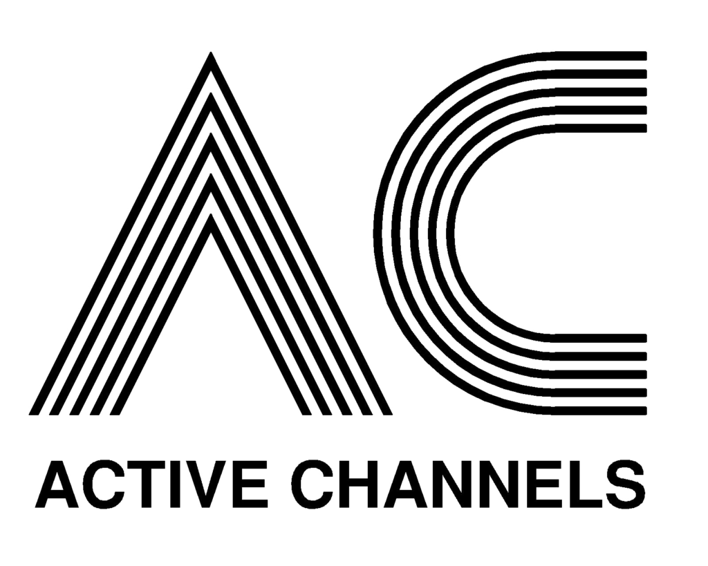 logo active channels dik zwart transparant
